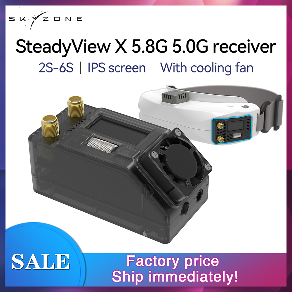 Skyzone Steadyview X Receiver Module - SKYZONE Steadyview X 5/5.8G Modul Penerima