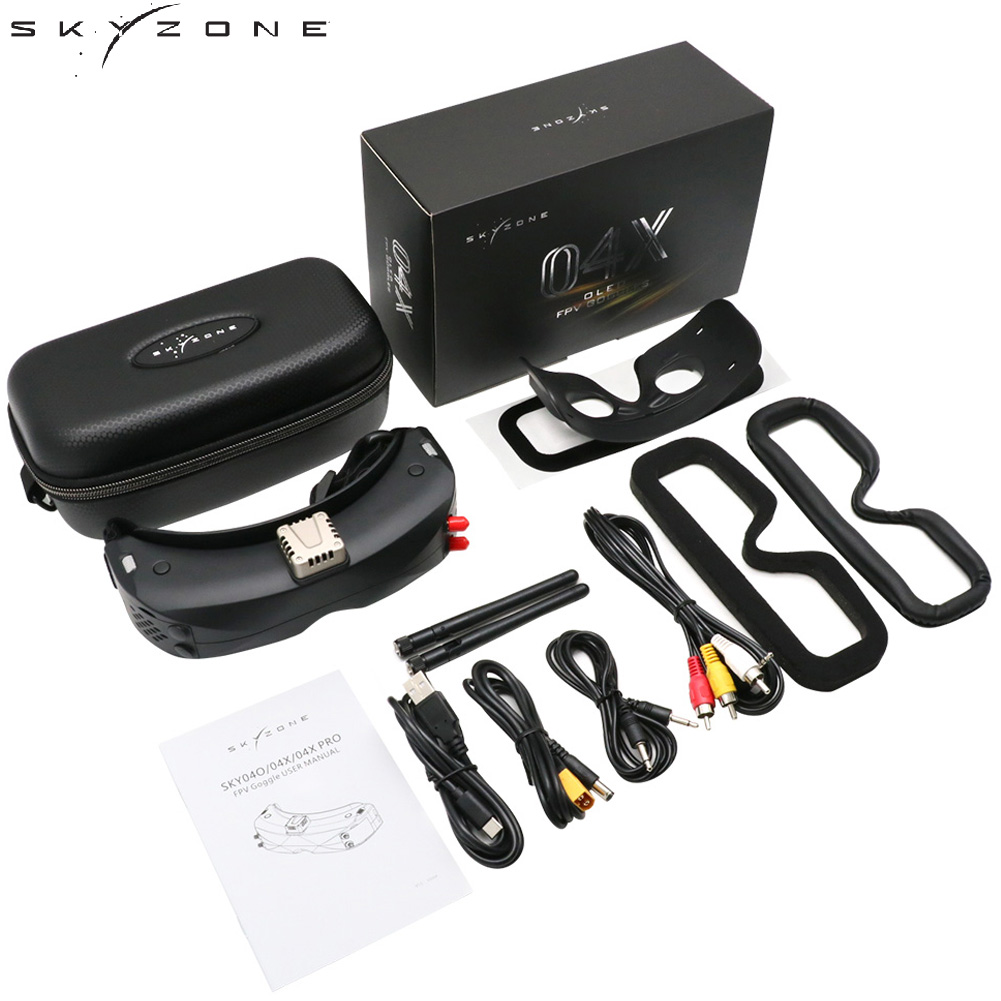 Kacamata FPV SKYZONE SKY04X PR - Skyzone Sky04X Pro Oled Fpv Goggles ulasan dan harga