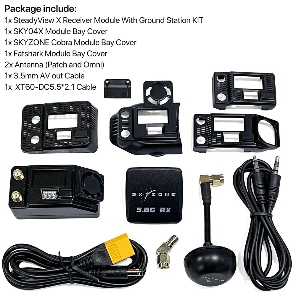 SKYZONE Steadyview X 5/5.8G Mo - Skyzone Steadyview X Receiver Module ulasan dan harga